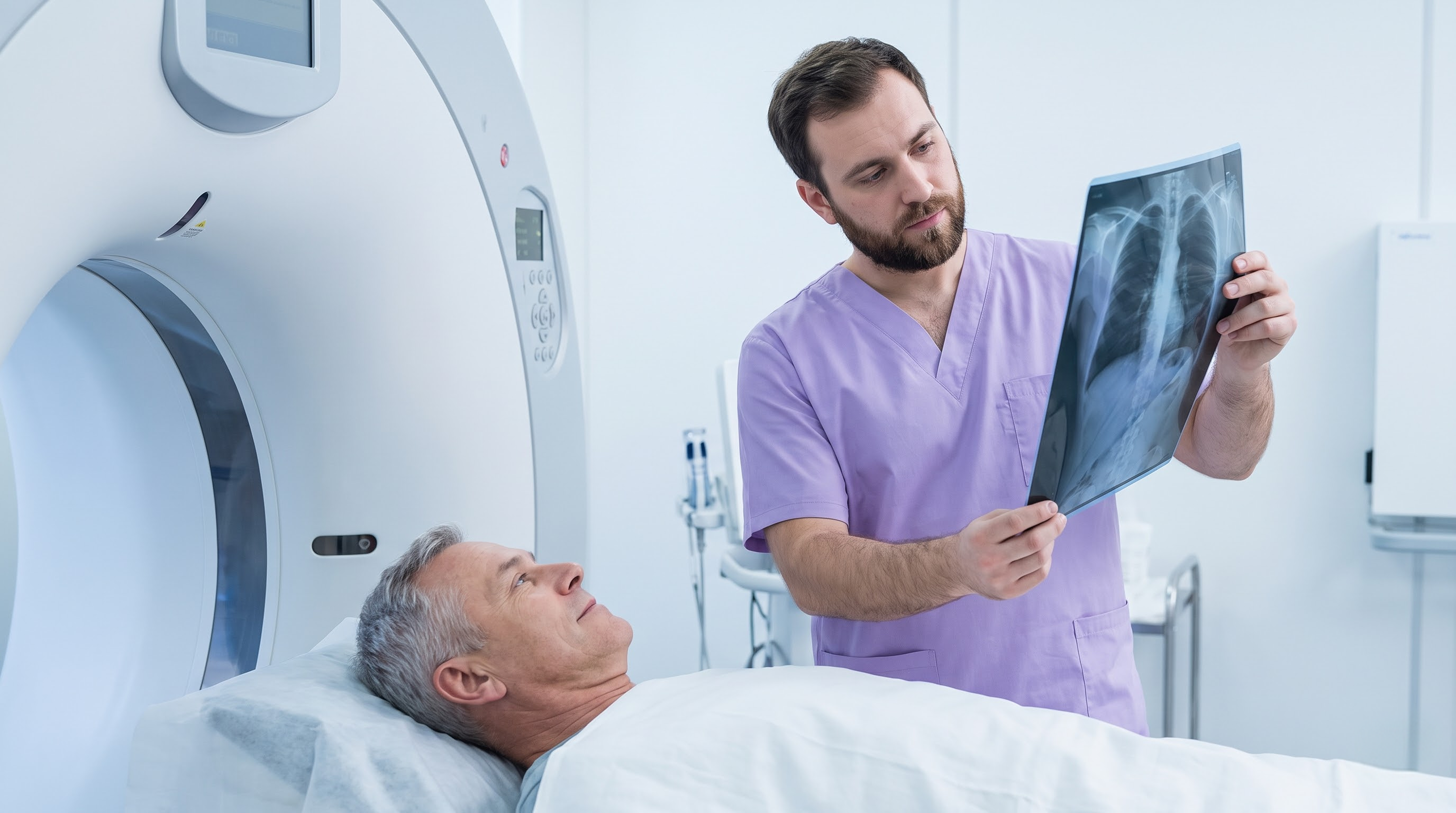 Lung cancer screening procedure